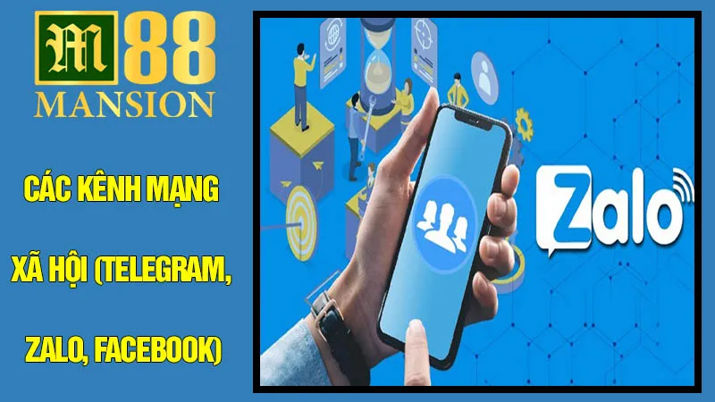 Các Kênh Mạng Xã Hội (Telegram, Zalo, Facebook) Các Kênh Mạng Xã Hội (Telegram, Zalo, Facebook)