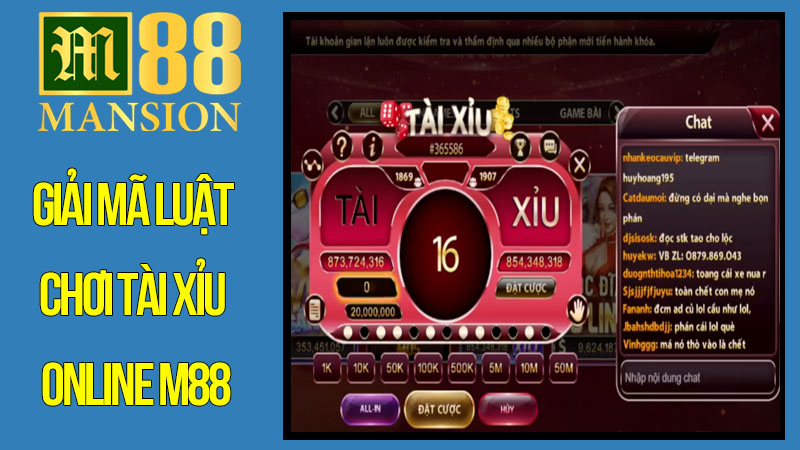 Giải Mã Luật Chơi Tài Xỉu Online M88 Cho Người Mới Bắt Đầu Giải Mã Luật Chơi Tài Xỉu Online M88 Cho Người Mới Bắt Đầu