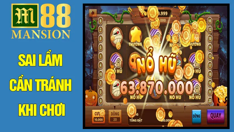 Những Sai Lầm Cần Tránh Khi Chơi Tài Xỉu Nổ Hũ Những Sai Lầm Cần Tránh Khi Chơi Tài Xỉu Nổ Hũ