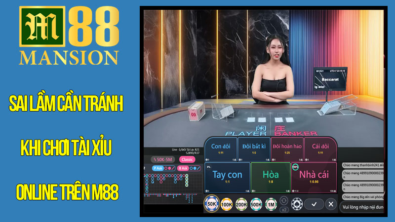 Những Sai Lầm Cần Tránh Khi Chơi Tài Xỉu Online Trên M88 Những Sai Lầm Cần Tránh Khi Chơi Tài Xỉu Online Trên M88