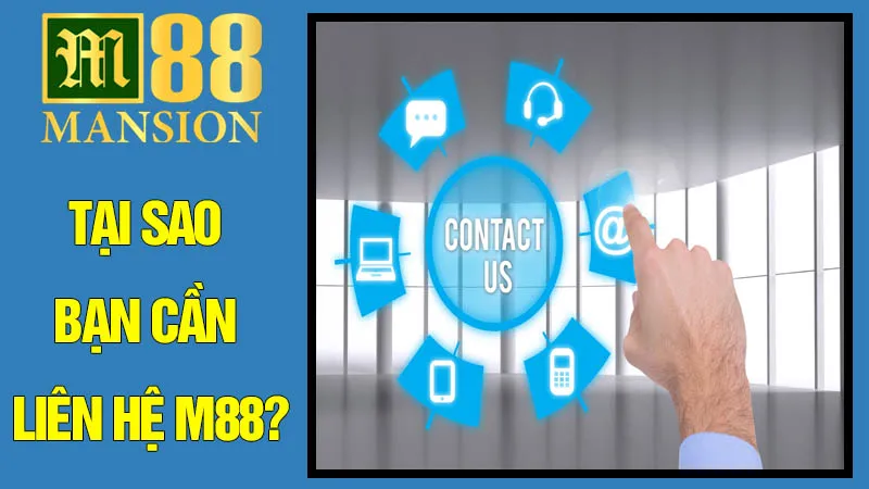 Tại Sao Bạn Cần Liên Hệ M88? Tại Sao Bạn Cần Liên Hệ M88?